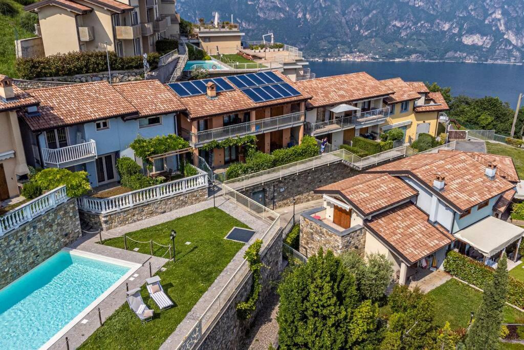 La Dolce Vita - Vista Lago E Piscina Parzanica Kültér fotó